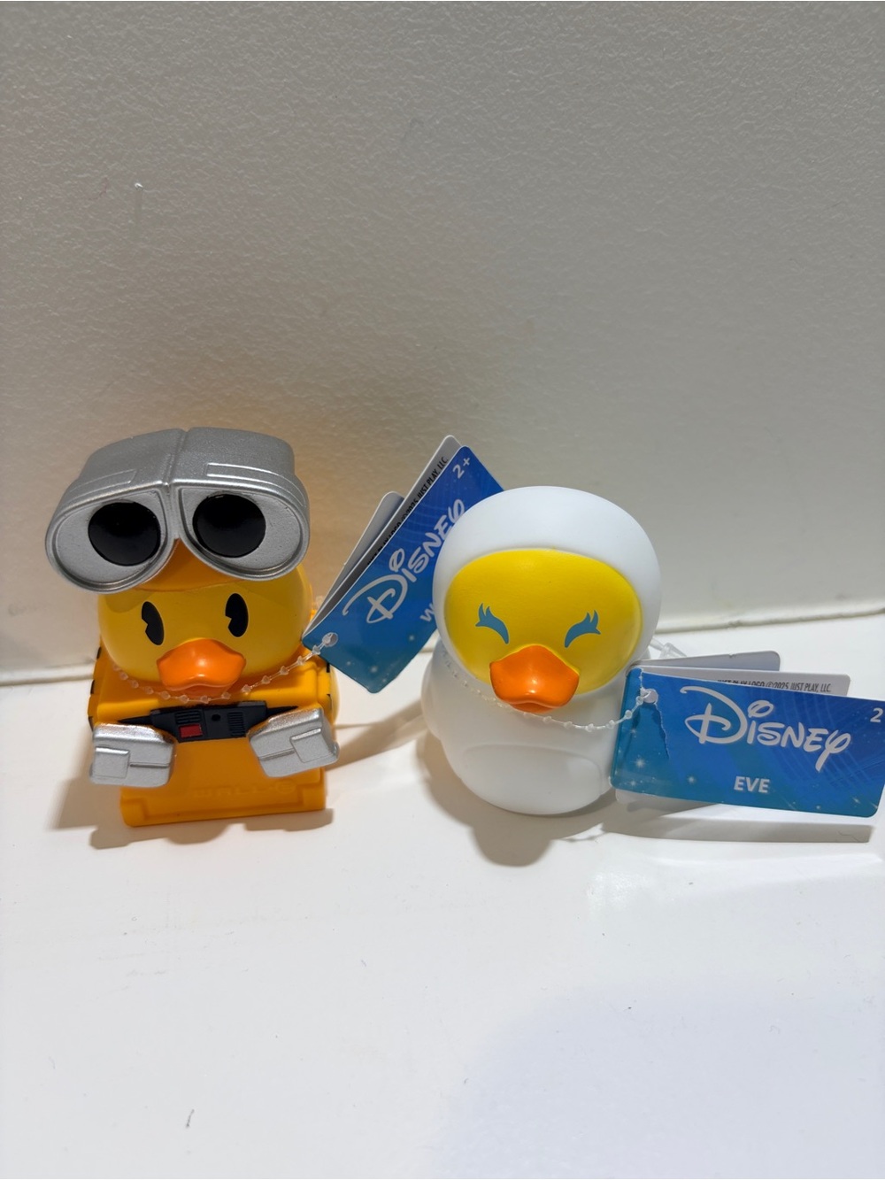 DisneyDisney Pixar Duckalooz WALL-E & EVE Rubber Duck Set NWT